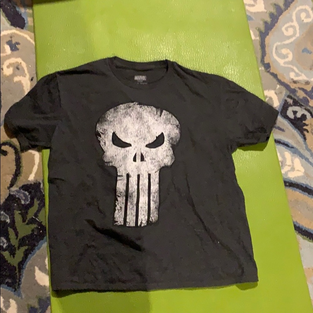 Boys large The Punisher shirt (Marvel Brand)